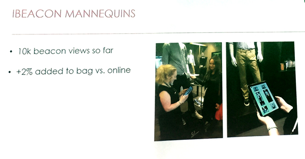 ibeacon mannequins in House of Fraser | Poq - the cloud platform for the next generation of app commerce